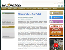 Tablet Screenshot of euroschoolnadiad.com
